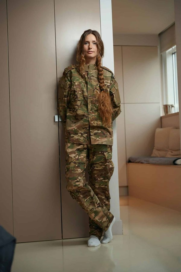 Treillis militaire : uniforme de combat très tendance
